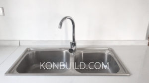 Container home sink.