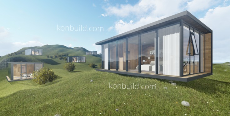 Chinese manufactured modular constructed home.