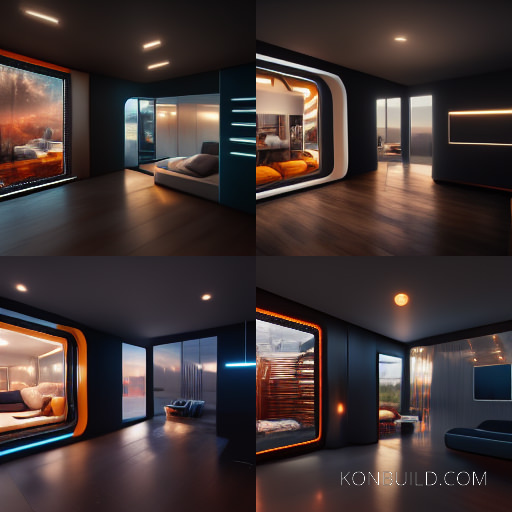 Ultra modern interior artwork concepts for a living space.