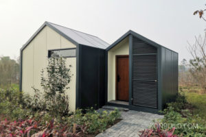 Wood Whisper custom modular home from China